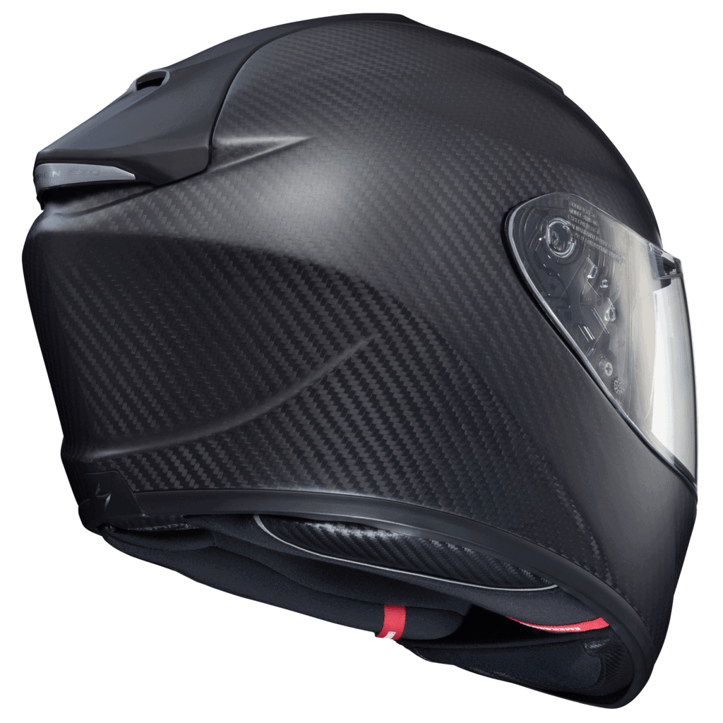 Scorpion Exo 1400 Picta Matt Black Red White Mens Full Face Motorcycle Helmet 