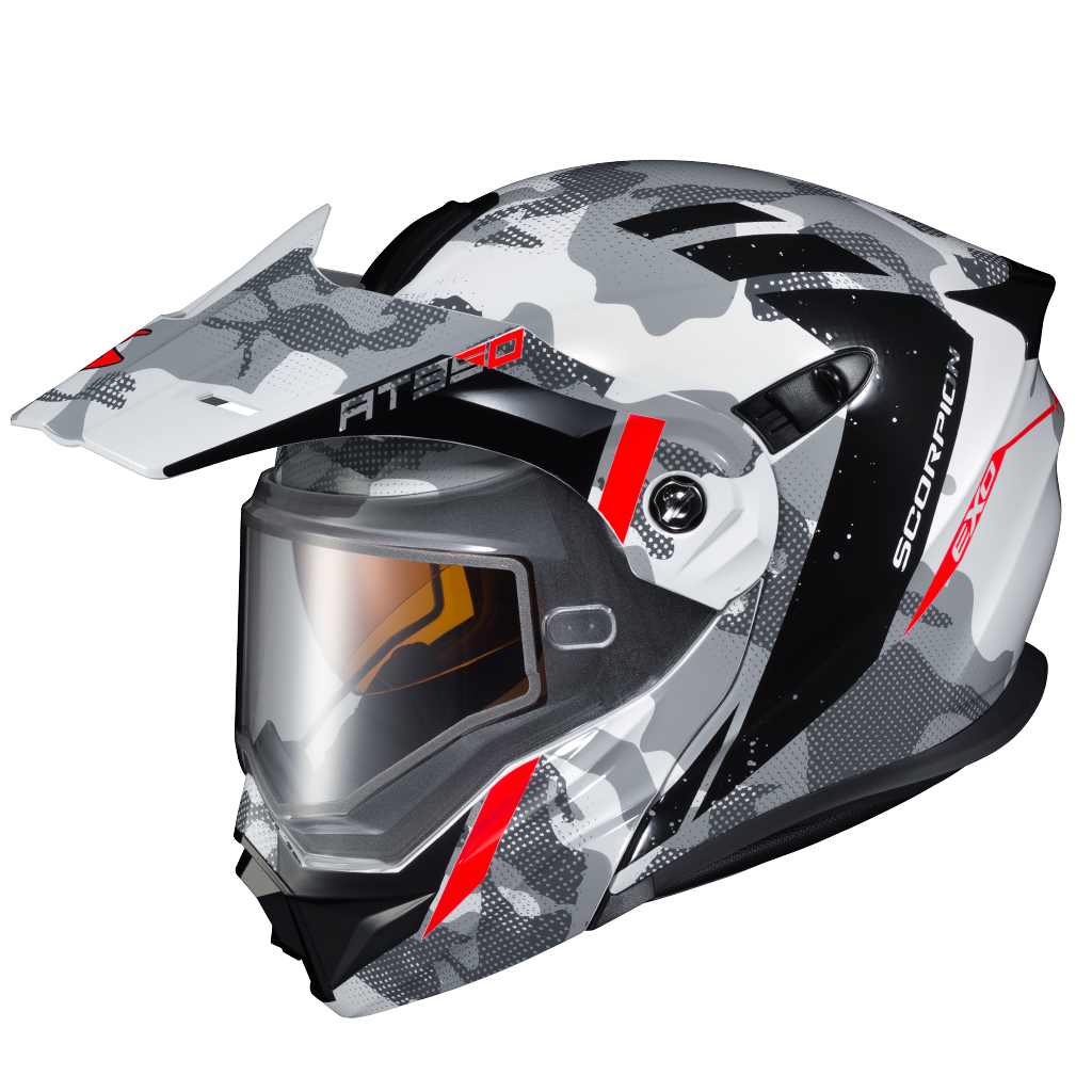 Tucson X-LARGE RED/GREY Scorpion EXO-AT950 Helmet 