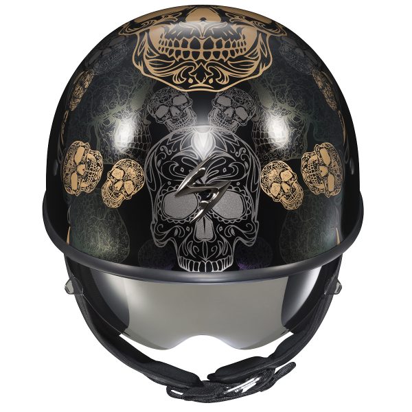 Casco Integral Mujer Moto Scorpion EXO 491 - Run Negro Cameleon Talla M  Helmet