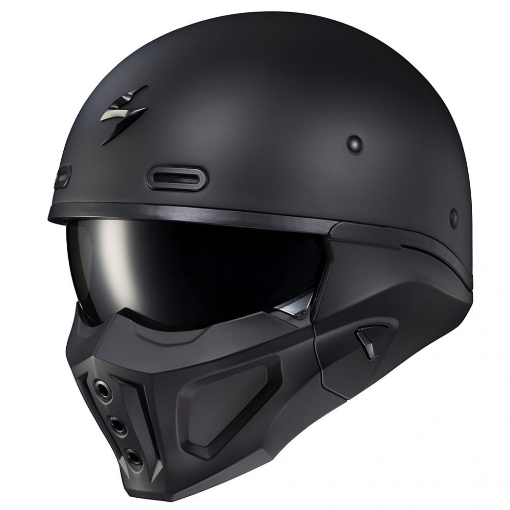 COX Covert X Solid Color Helmet Scorpion Cement Grey XL 